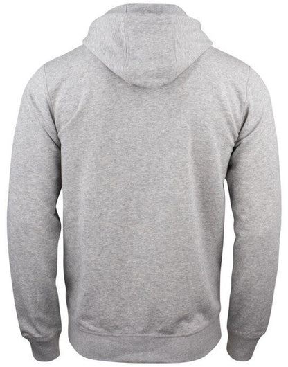 Clique Premium OC Full Zip Hoody - Grey Melange