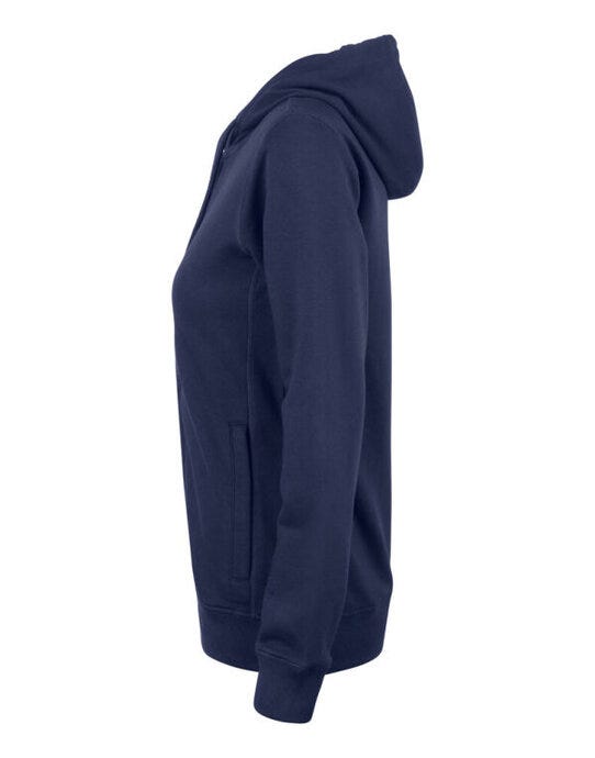 Clique Ladies Premium OC Full Zip Hoody - Dark Navy
