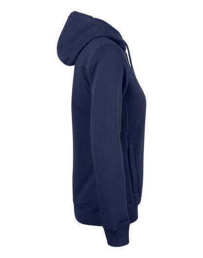 Clique Ladies Premium OC Full Zip Hoody - Dark Navy