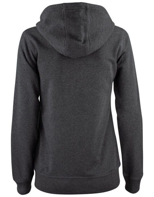 Clique Ladies Premium OC Full Zip Hoody - Anthracite Melange