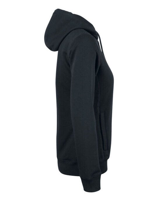 Clique Ladies Premium OC Full Zip Hoody - Black