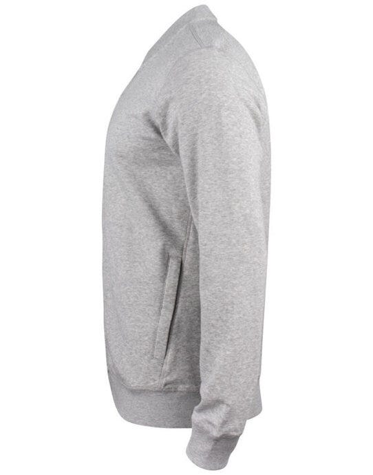 Clique Premium OC Cardigan - Grey Melange