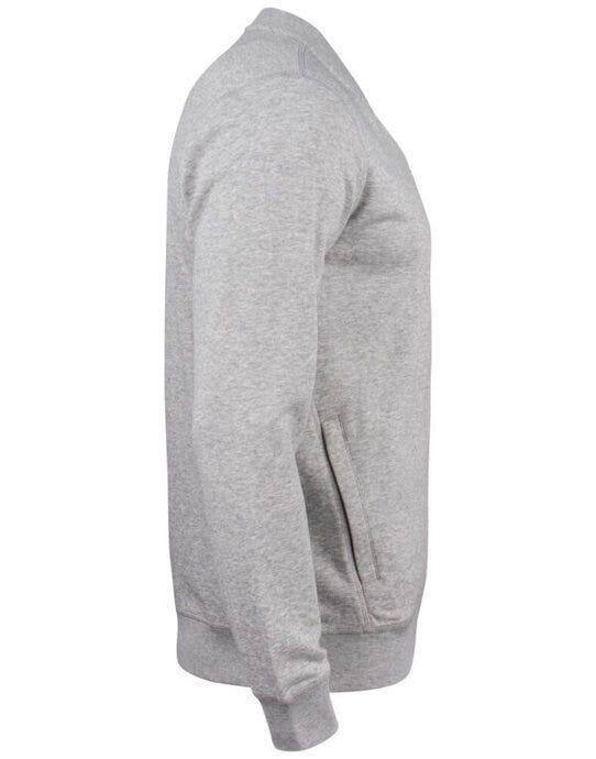 Clique Premium OC Cardigan - Grey Melange