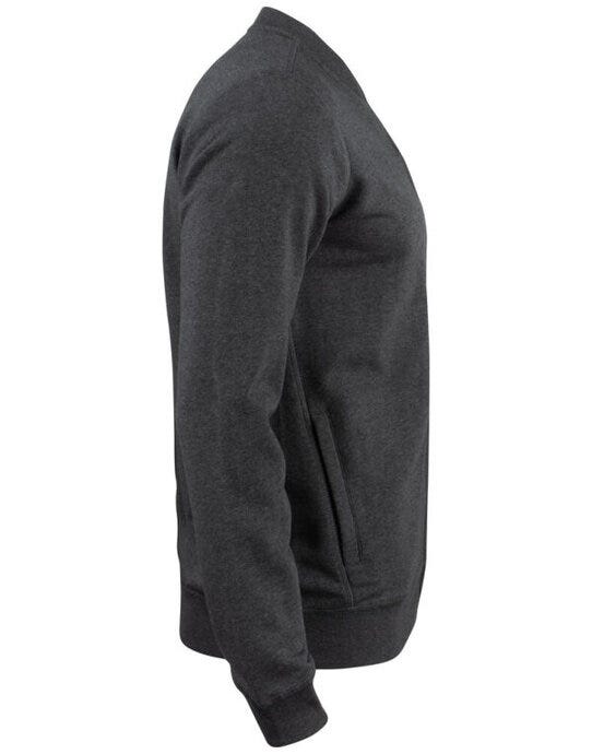 Clique Premium OC Cardigan - Anthracite Melange