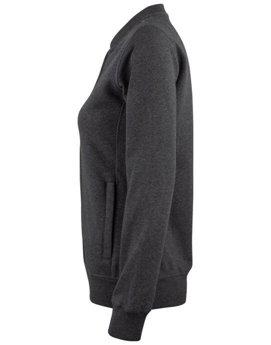 Clique Ladies Premium OC Cardigan - Anthracite Melange