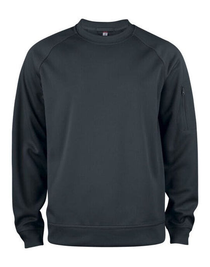 Clique Basic Active Roundneck - Black