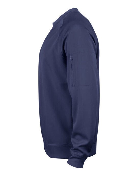 Clique Basic Active Roundneck - Dark Navy