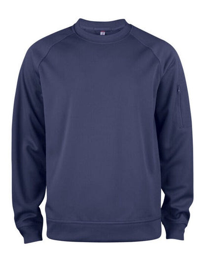 Clique Basic Active Roundneck - Dark Navy