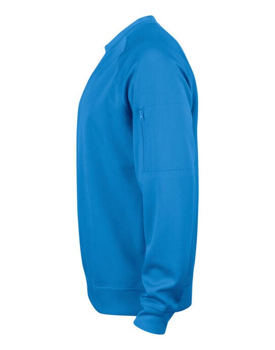 Clique Basic Active Roundneck - Royal Blue