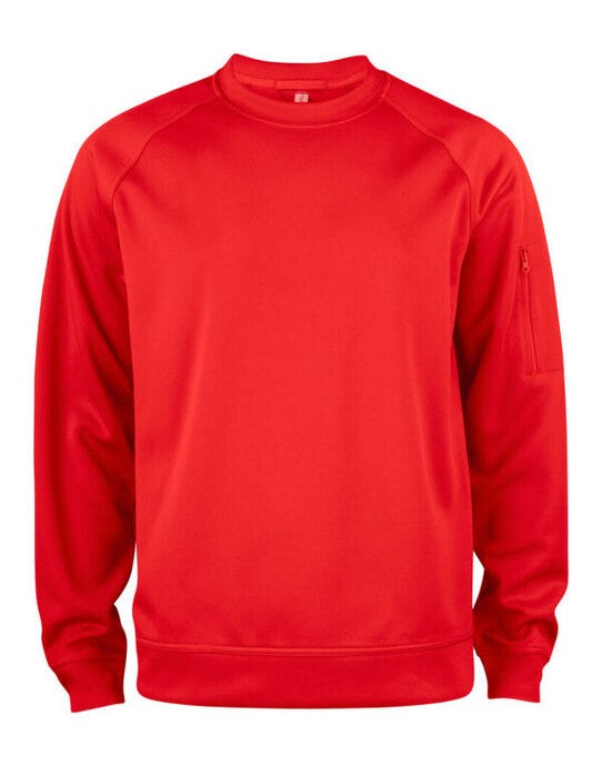 Clique Basic Active Roundneck - Red