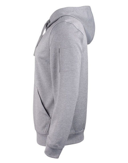 Clique Basic Active Hoody - Grey Melange