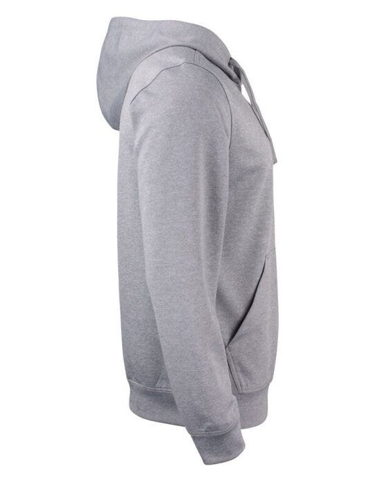 Clique Basic Active Hoody - Grey Melange