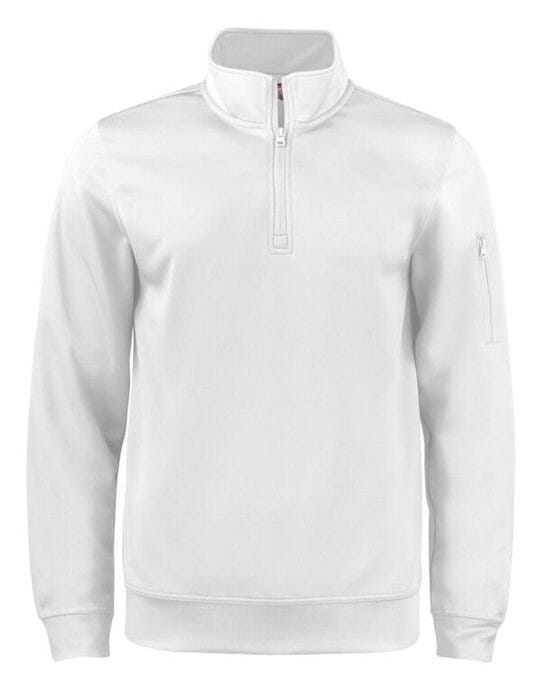Clique Basic Active Half Zip - White