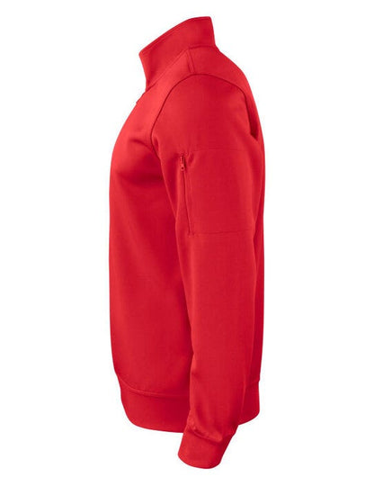 Clique Basic Active Half Zip - Red