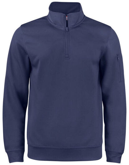 Clique Basic Active Half Zip - Dark Navy