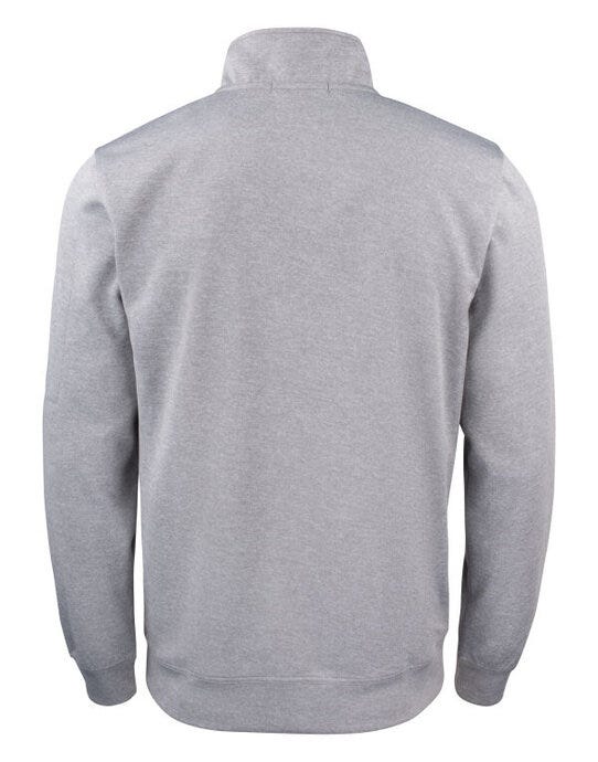Clique Basic Active Half Zip - Grey Melange
