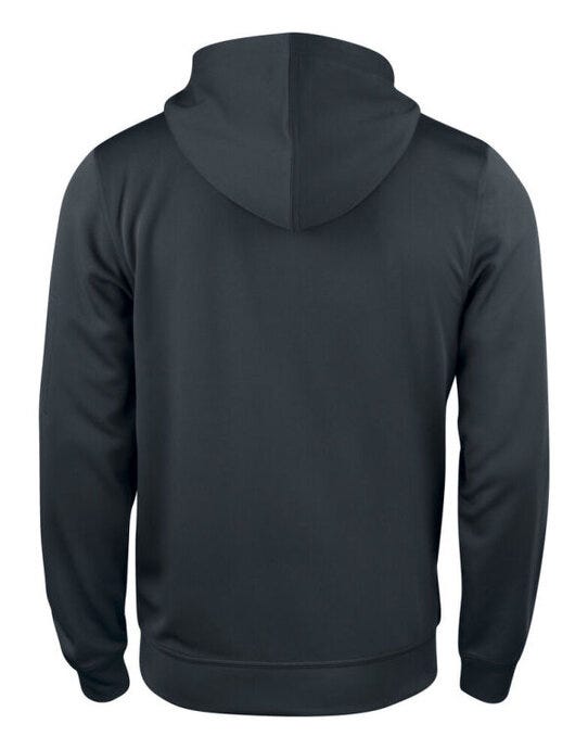Clique Basic Active Full Zip Hoody - Black