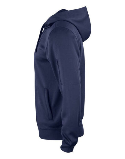 Clique Basic Active Full Zip Hoody - Dark Navy