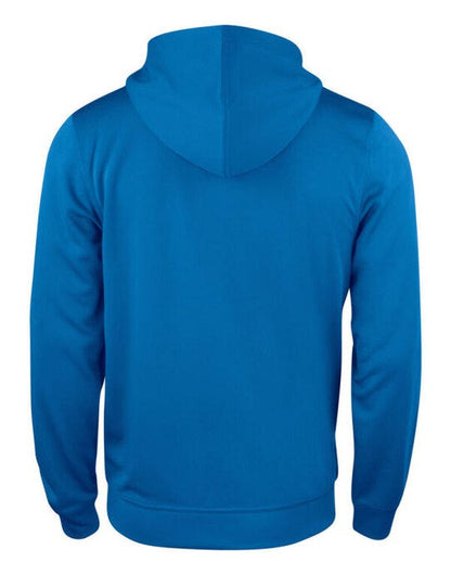 Clique Basic Active Full Zip Hoody - Royal Blue