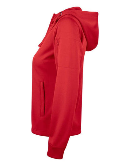 Clique Ladies Basic Active FZ Hoody - Red