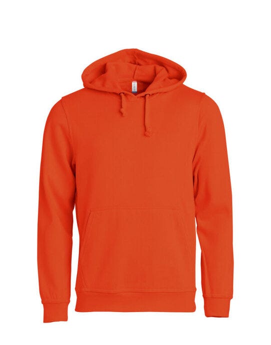 Clique Basic Hoody - Blood Orange