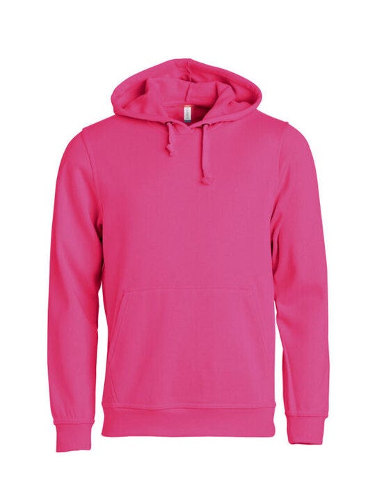 Clique Basic Hoody - Bright Cerise
