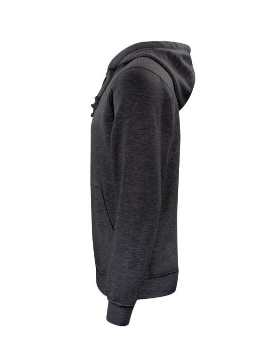 Clique Basic Hoody - Anthracite Melange