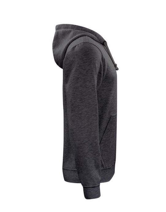 Clique Basic Hoody - Anthracite Melange