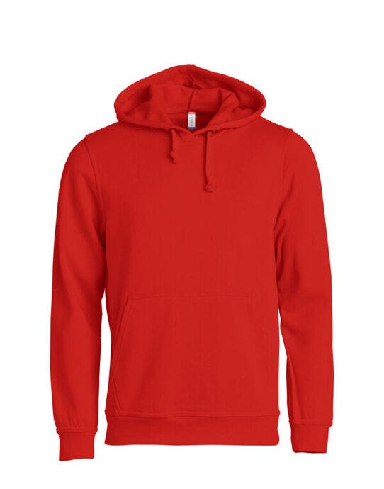 Clique Basic Hoody - Red