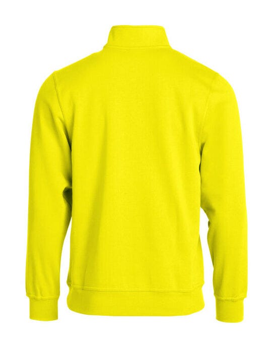 Clique Basic Half Zip - Visibility Yellow