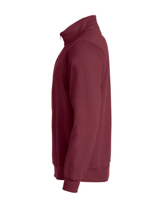 Clique Basic Half Zip - Burgundy