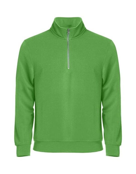 Clique Basic Half Zip - Apple Green