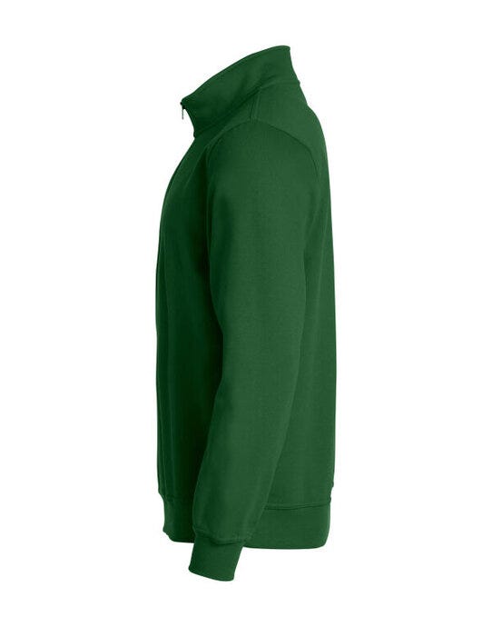Clique Basic Half Zip - Bottle Green