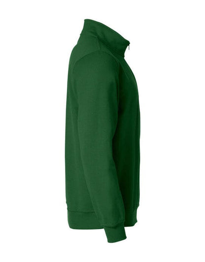 Clique Basic Half Zip - Bottle Green