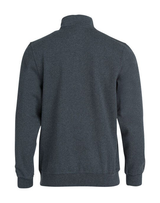 Clique Basic Half Zip - Anthracite Melange