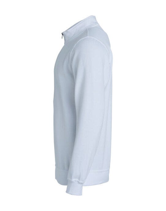 Clique Basic Half Zip - White