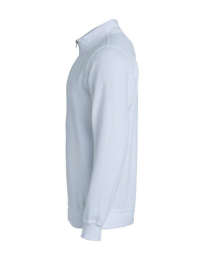 Clique Basic Half Zip - White