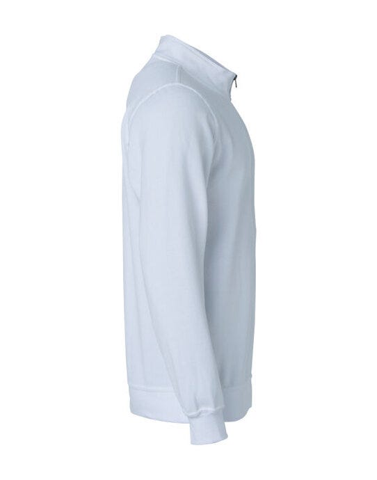 Clique Basic Half Zip - White
