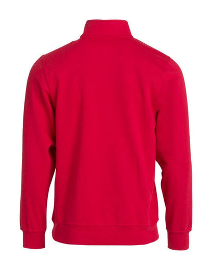 Clique Basic Half Zip - Red