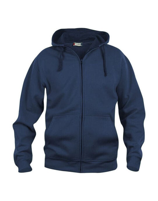 Clique Basic Hoody Full Zip Men's - Dark Navy