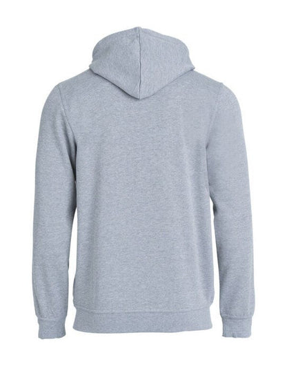 Clique Basic Hoody Full Zip Men's - Grey Melange