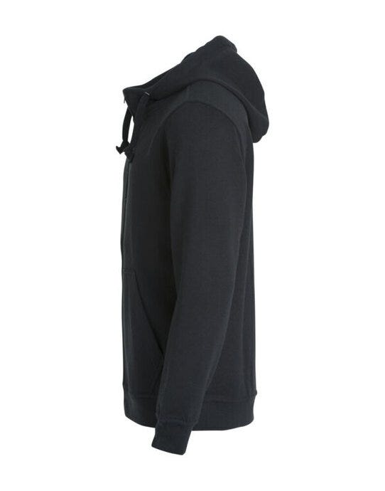 Clique Basic Hoody Full Zip Men's - Black