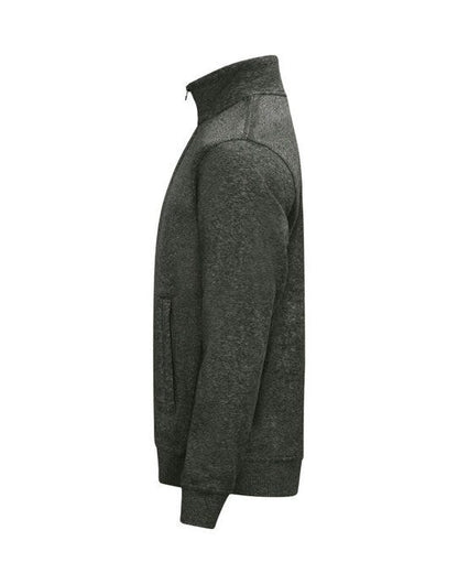 Clique Basic Cardigan - Anthracite Melange