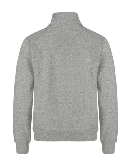 Clique Classic Half Zip - Grey Melange