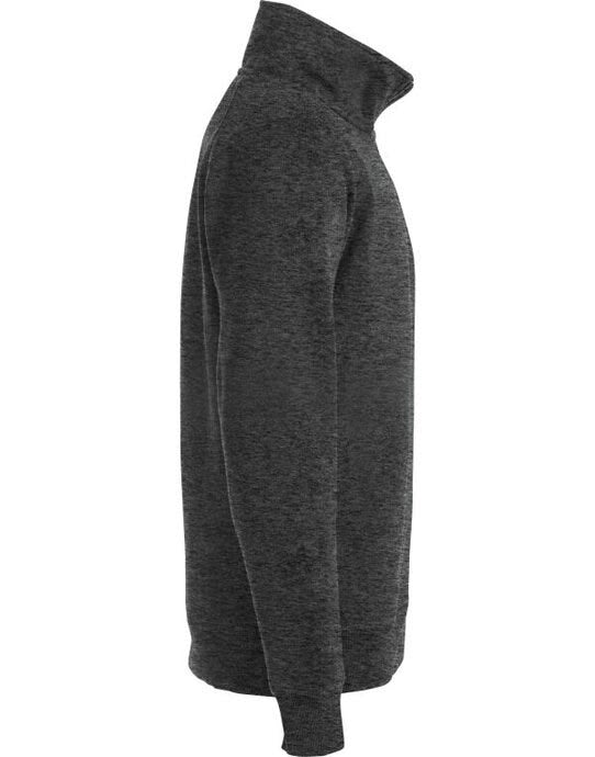 Clique Classic Half Zip - Anthracite Melange