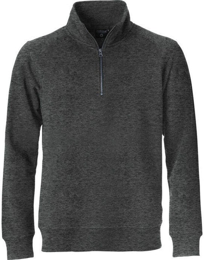 Clique Classic Half Zip - Anthracite Melange