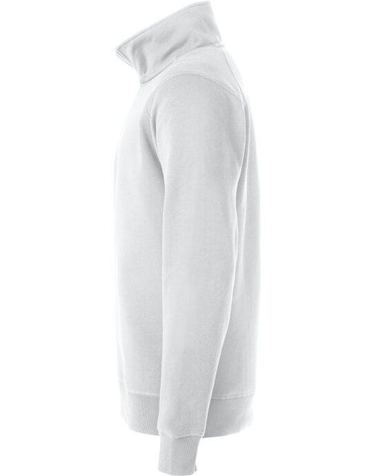 Clique Classic Half Zip - White