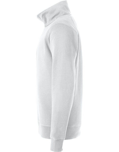 Clique Classic Half Zip - White