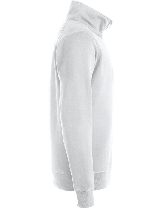 Clique Classic Half Zip - White