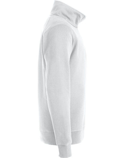 Clique Classic Half Zip - White